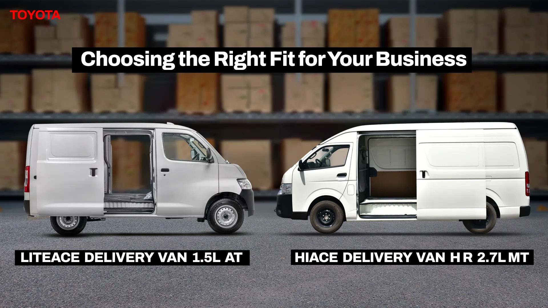 2025 Toyota hiace | Toyota Delivery Van | Toyota Liteace | Toyota new delivery cars | Sahara Motors